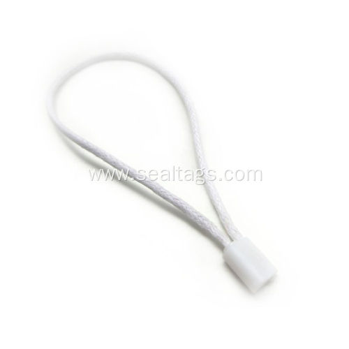 High Quality White Waxing cord Tags for Garments